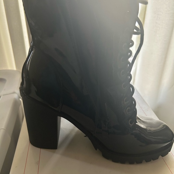 Platform Lace Up Bootie - Picture 2 of 3